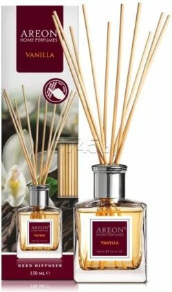 Аромадиффузор с палочками AREON Home Perfume Vanilla 150 мл (ARE-HRS4) купить в сети строительных магазинов Мастак