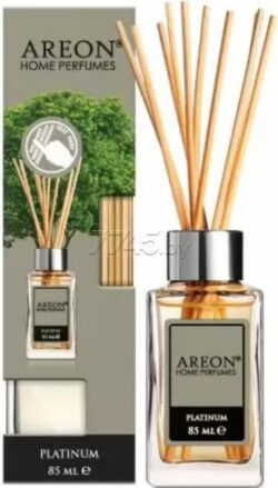 Аромадиффузор с палочками AREON Home Perfume Platinum 85 мл (ARE-PL03) купить в сети строительных магазинов Мастак