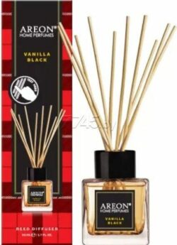 Аромадиффузор с палочками AREON Home Perfume Vanilla Black 50 мл (ARE-RHP02) купить в сети строительных магазинов Мастак