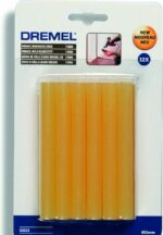 Стержень клеевой 11х100 мм прозрачный DREMEL GG11 12 штук (2615GG11JA) купить в сети строительных магазинов Мастак