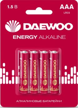 Батарейка ААА DAEWOO Energy 2021 1