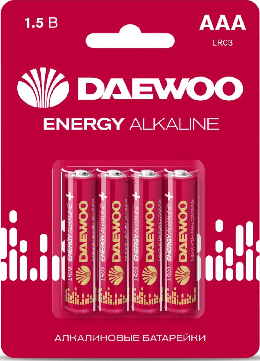Батарейка ААА DAEWOO Energy 2021 1 Батарейка ААА DAEWOO Energy 2021 1