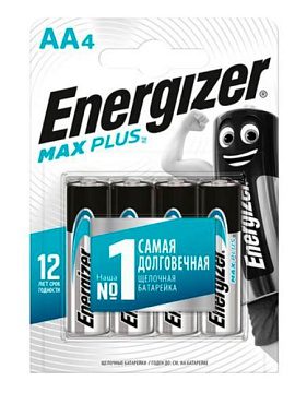 Элемент питания ENERGIZER Max Plus Alk AAA LR3 BP4