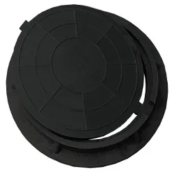 Люк садовый А15 (15 кН) черный, AV Engineering