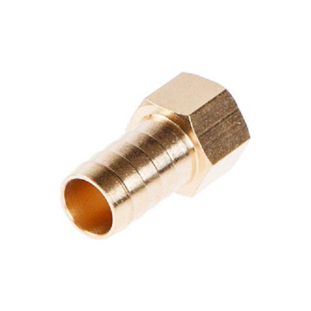 Соединение внутр. резьба 1/2" х елочка 12 мм (латунь) ECO
