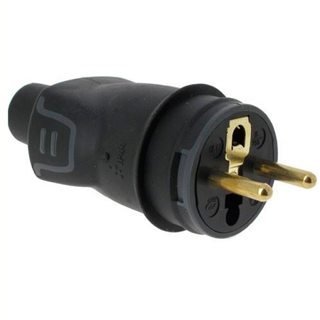 Вилка электрическая прямая с заземлением 16 А 250 В LEGRAND (050196)