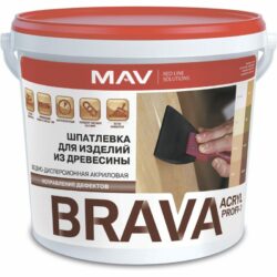 Шпатлевка полимерная финишная BRAVA Acryl Profi-1 сосна 0