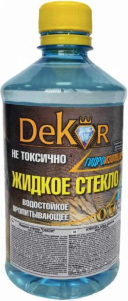 Стекло жидкое DEKOR 6 кг (39-385) купить в сети строительных магазинов Мастак