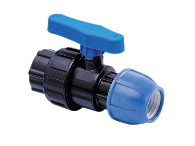 Кран шар. ПЭ вн