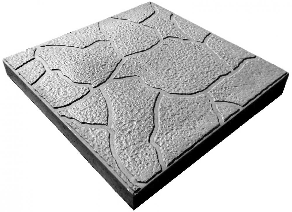 Плитка черепашка серая