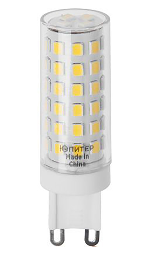 Лампа светодиодная JCD 5 Вт 230В G9 ЮПИТЕР ЛЮКС